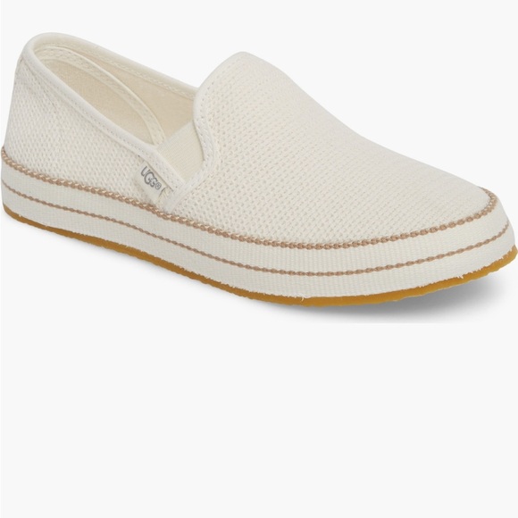 UGG Shoes - UGG Bren Cream Slip-On Loafers | 12